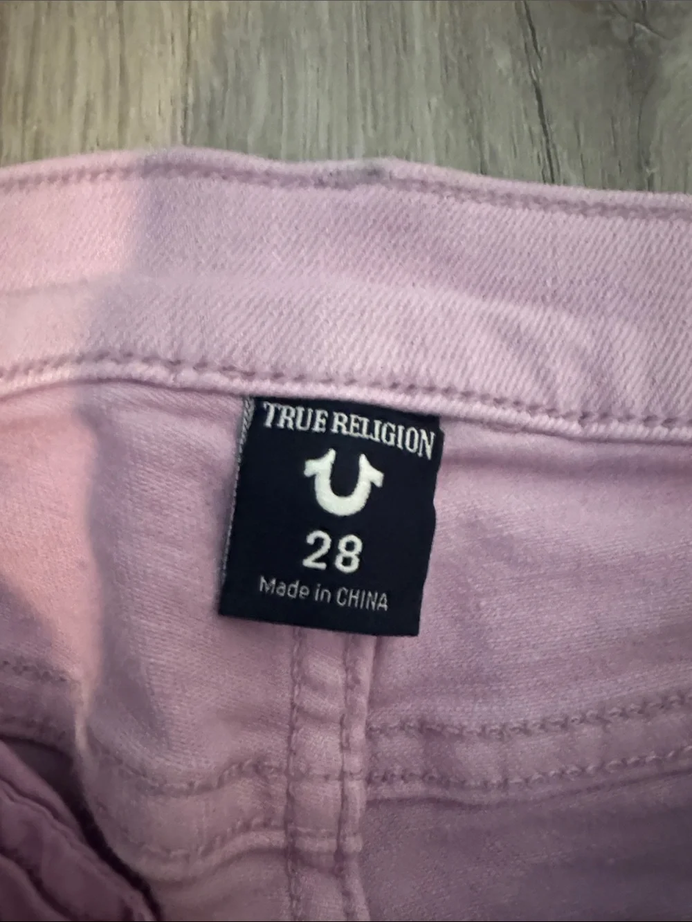 True Religion Women’s Pink Skinny Jeans